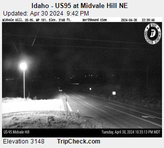 Idaho - US95 at Midvale Hill NE
